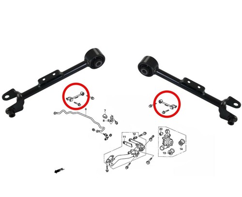Rear upper left and right - upper,