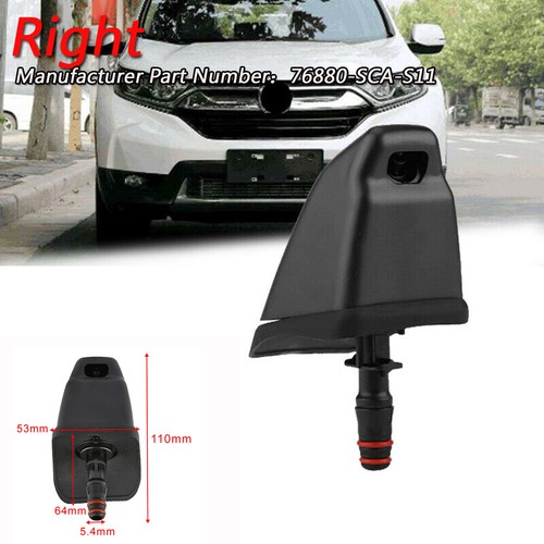Right headlight washer jet - right,